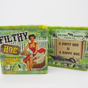 Filthy Hoe Soap, bachelor party, bachelorette party , novelty gift, hoe gift, gag gift, joke gift image 6