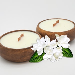 Pikake (SET OF 2) Candles  in Reusable  Bowl
