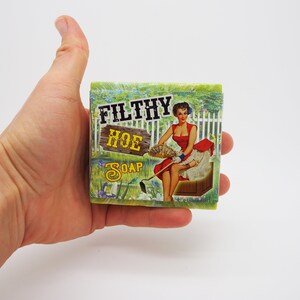 Filthy Hoe Soap, bachelor party, bachelorette party , novelty gift, hoe gift, gag gift, joke gift image 3