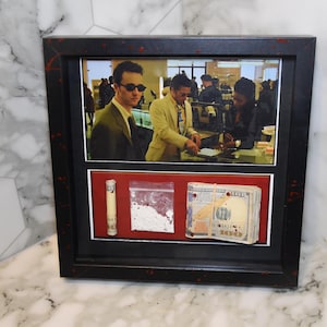 Fight Club 3D Money Art Frame - Handcrafted, Bedroom Decor, Premium Quality, Art For Men, Boyfriend Gift, Money Art, Fight Club Art