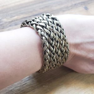 Vintage Signed Butler And Wilson Five Chain Link Bracelet
