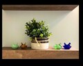 Mini Glass Hen on Nest | Salt Cellar | Green, Jadeite, Cobalt, Peach | Miniatures | Vintage | Mini Hen on Nest | Miniature Chicken