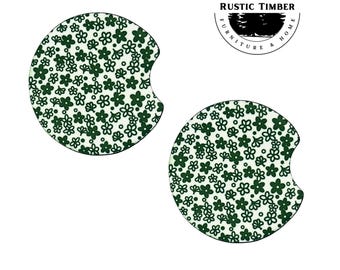 Pyrex Crazy Daisy Car Coasters- Mini Print