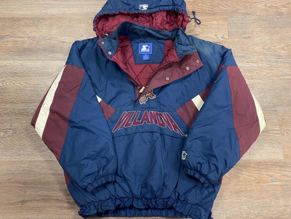 Vintage 90s Villanova Starter Jacket - RARE Size 2X - Etsy