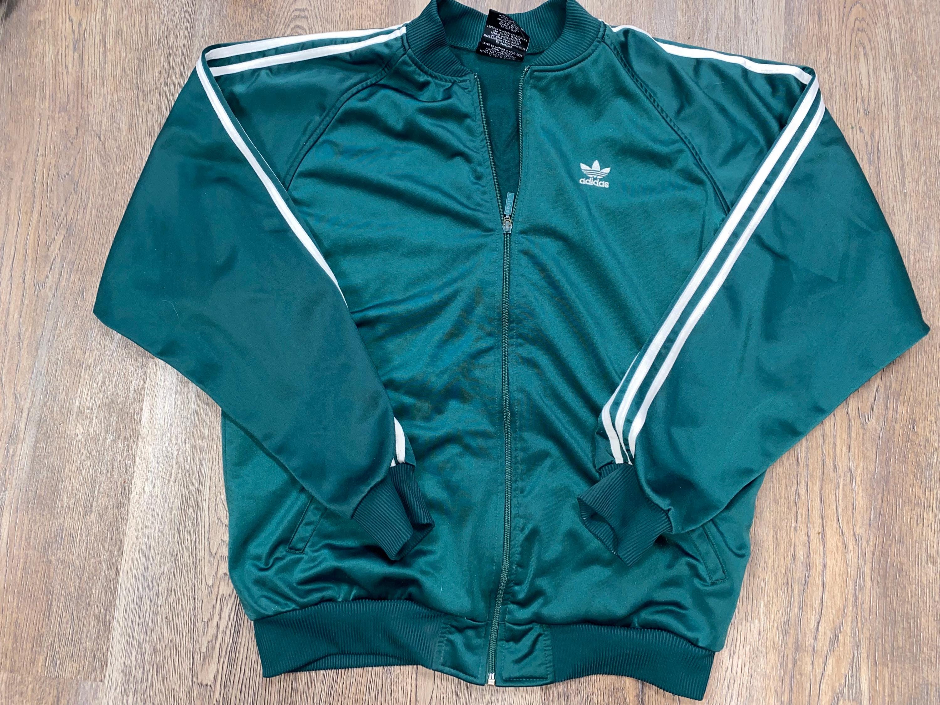 Green Adidas Jacket - Etsy Green Adidas Jacket - Etsy
