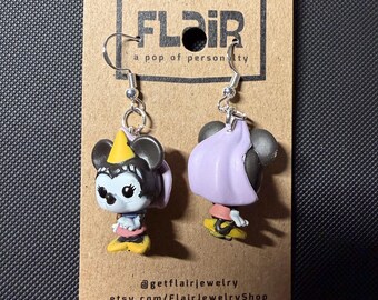 Princess Minnie Mouse Disney Earrings