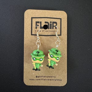 Riddler Earrings