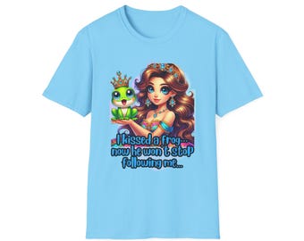 Whimsical Frog T-Shirt: Playful Tee for Frog Lovers