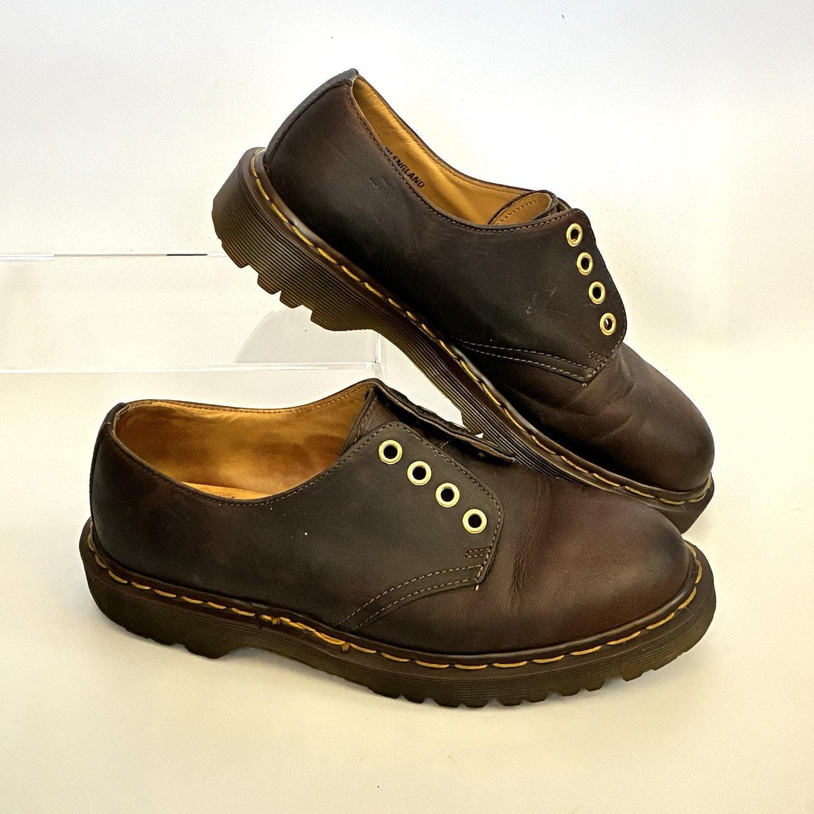 Brown dr martens - Etsy 日本