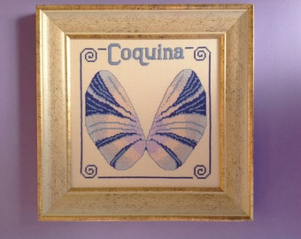 Captiva Coquina Shell Cross Stitch Pattern
