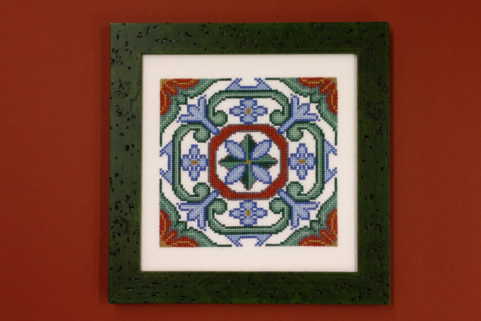 Portugal Tile Cross Stitch Pattern Etsy
