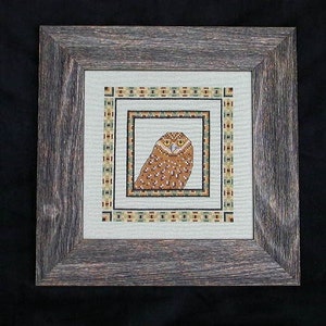 Burrowing Owl Cross Stitch Chart by RK Portfolio