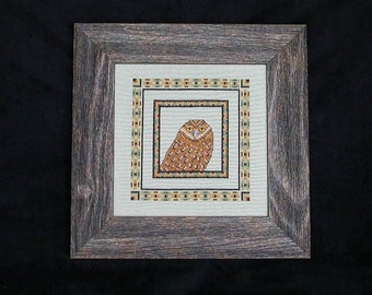 Burrowing Owl Cross Stitch Chart by RK Portfolio