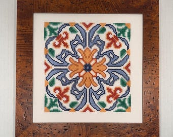 Granada: Stitched and Framed