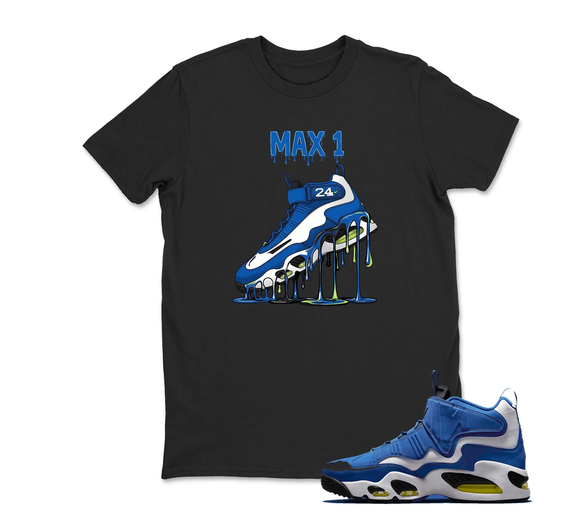 Dripping Shoe Max 1 Sneaker Shirt to Match Griffey Max 1 Varsity Royal ...