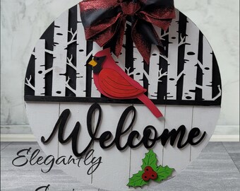 Cardinal Door hanger