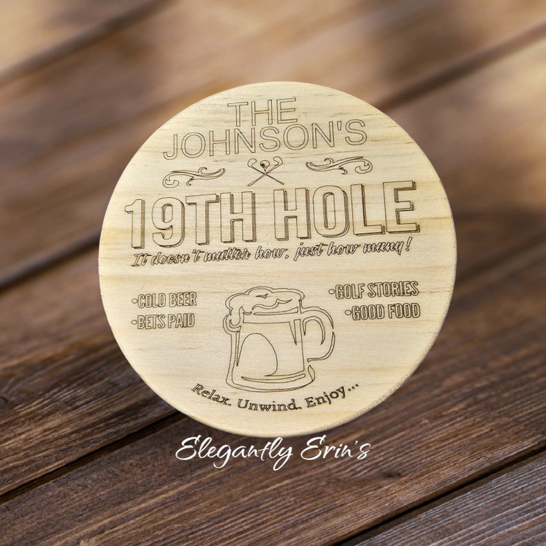 ElegantlyErins Golf Coasters - Thumbnail 3