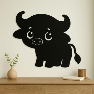 Cute Pig Wall Art, Kids Room Animal Decor, CNC DXF File, Cartoon Style Metal Art, Digital Download