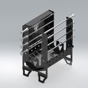 Grill Dxf Files, Barbecue Dxf Files for Plasma, Mover Grill, Foldable Fire Pit, Plasma Cut Fire Pit, Laser, Portable, Camping