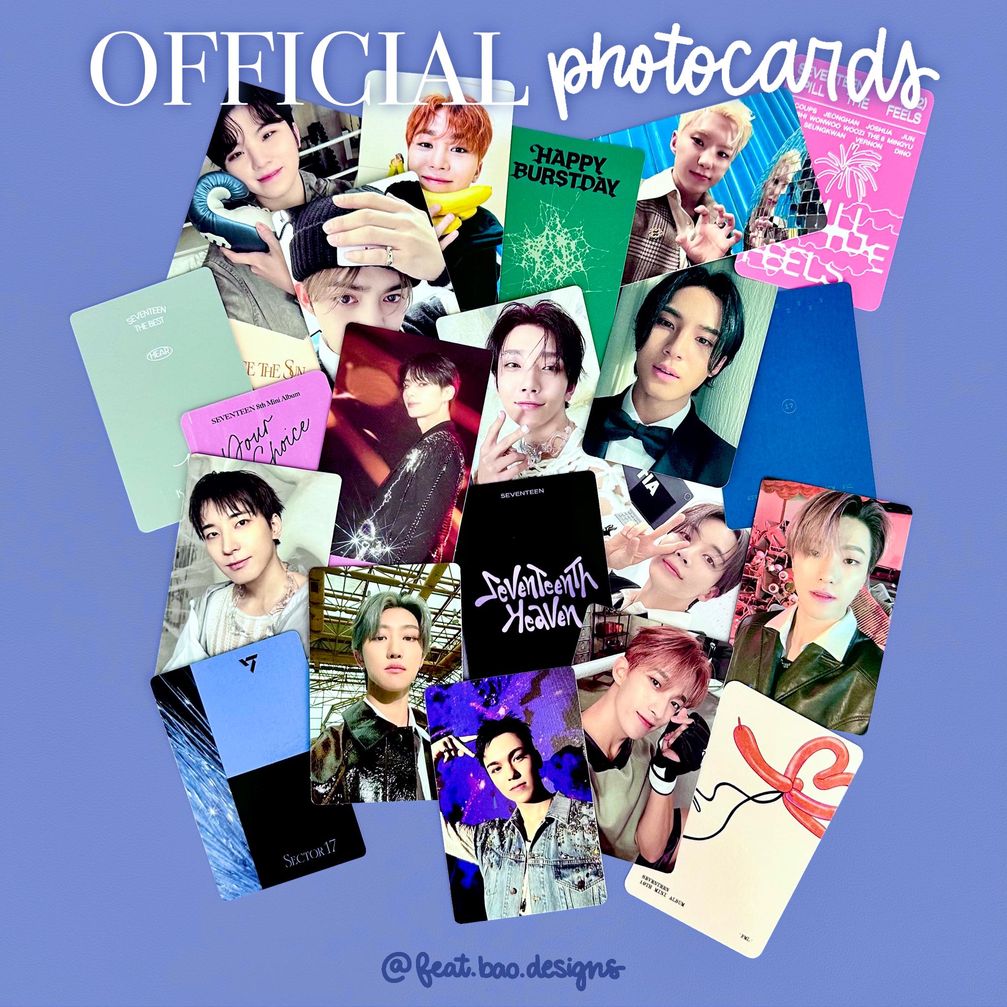 Jun Seventeen Photocards - Etsy