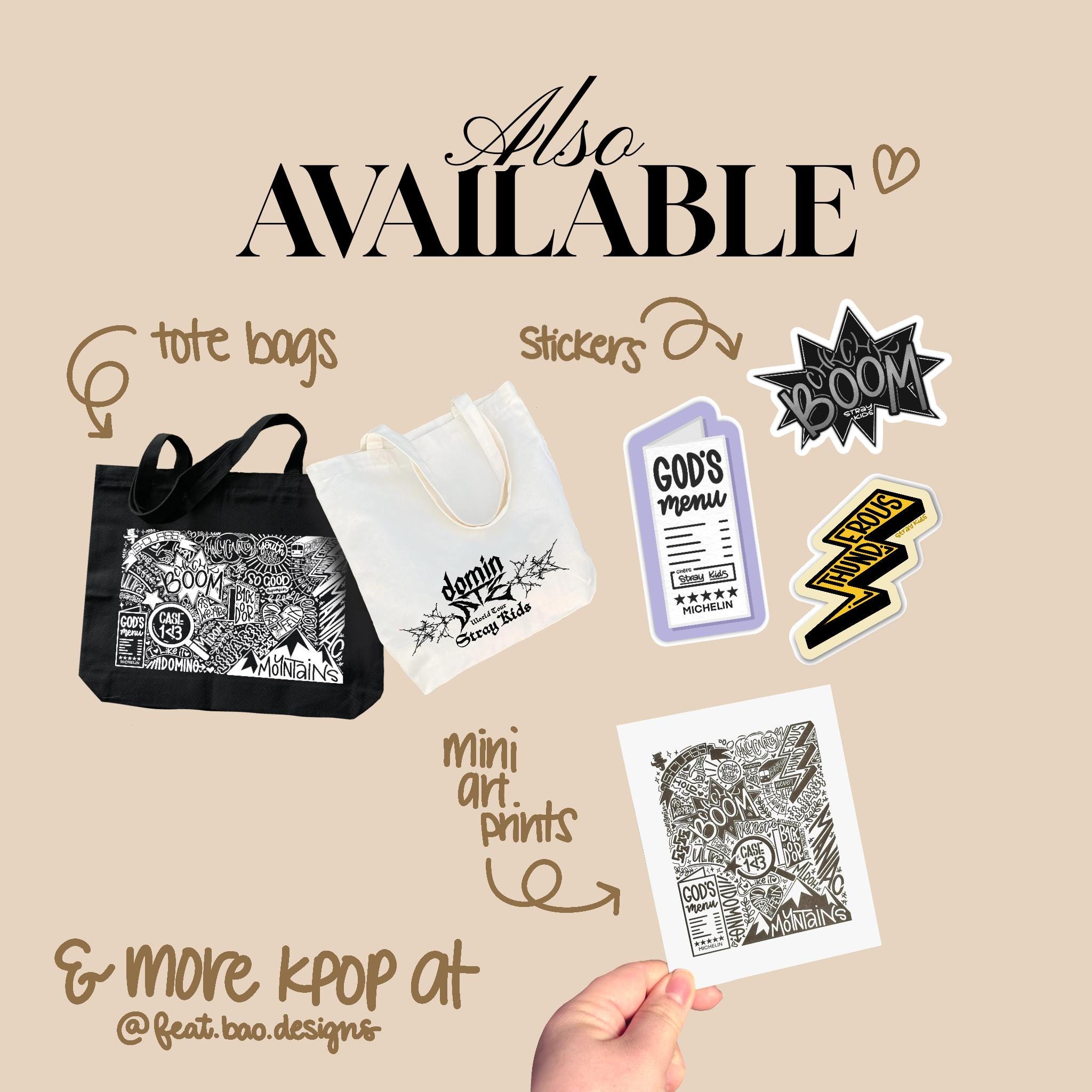 Stray Kids Dominate World Tour Tote Bag - Etsy