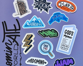 Stray Kids Dominate World Tour Inspired Stickers - Etsy