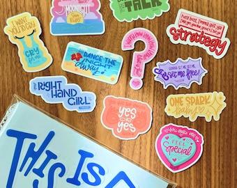 TWICE This Is For World Tour Inspired Stickers