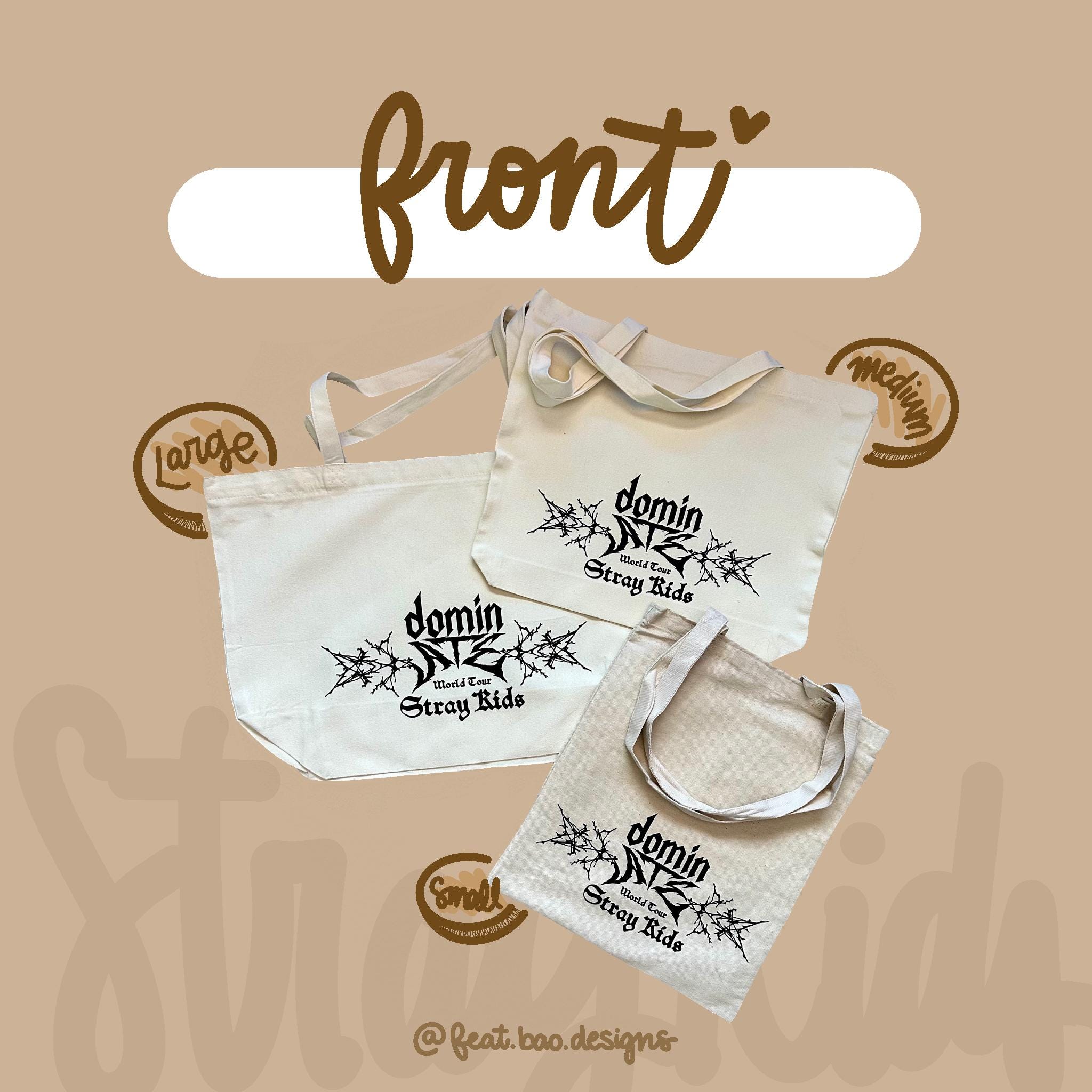 Stray Kids dominATE アメリカ公演　トートバッグ Stray Kids Dominate World Tour Tote Bag - Etsy