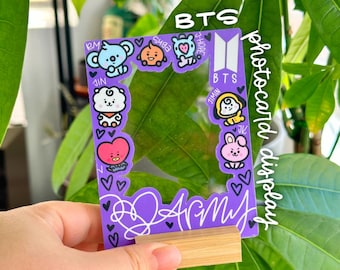 BTS 7 Members Hand-painted Picture Printed Frame 8 Set Full Set - Etsy