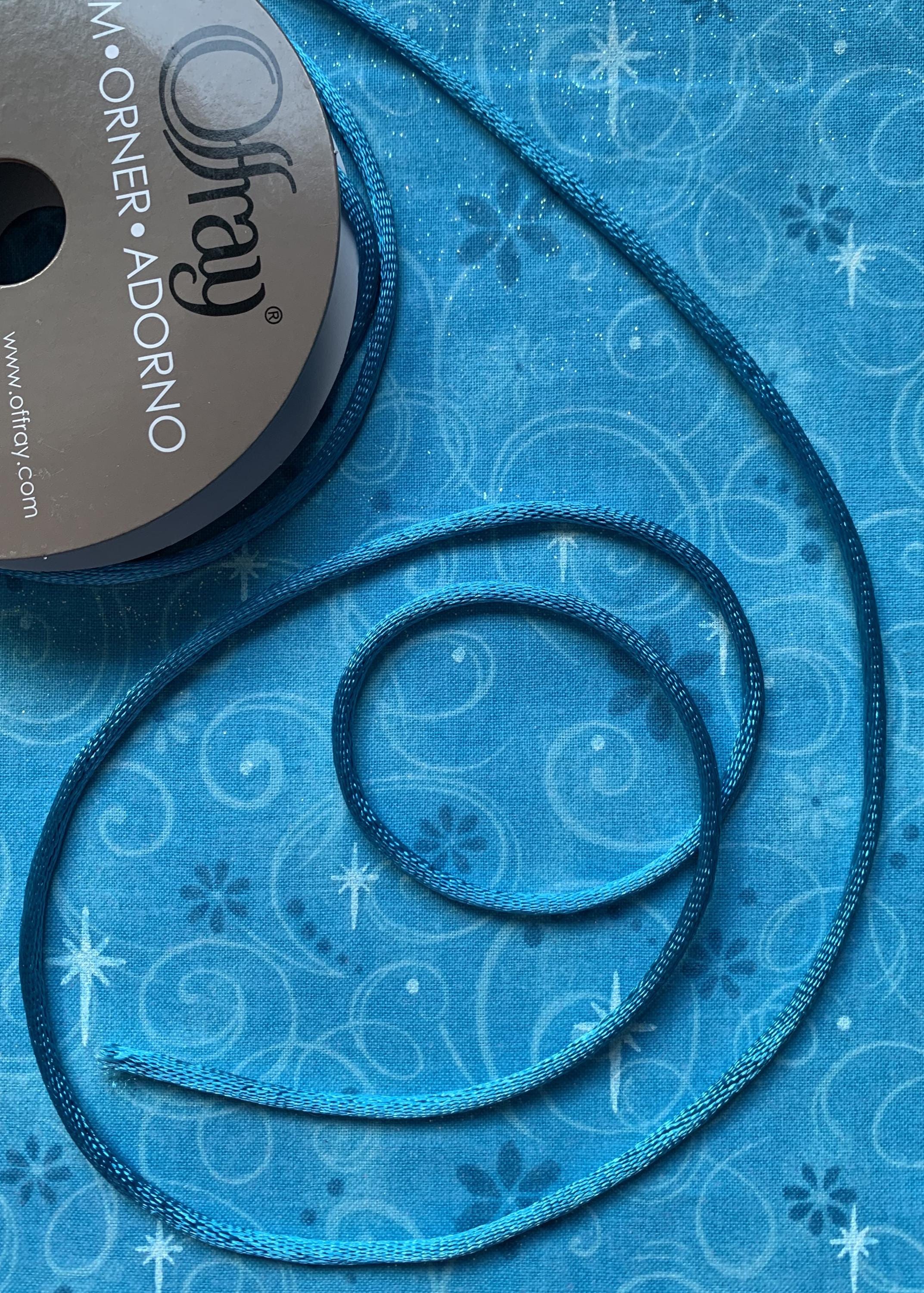 Simplicity Rattail Trim Spools of Turquoise Rattail Cord Trim 3 Yards X 1/8
