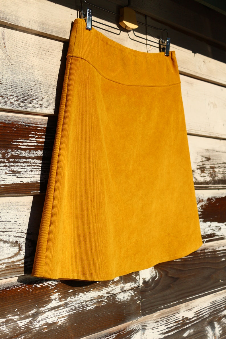 mustard yellow corduroy pants