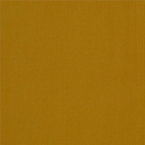 May include: A close-up of a textured fabric with a corduroy pattern. The fabric is a deep golden yellow color.
