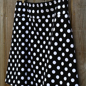 Polka Dot A-Line Skirt main image 0