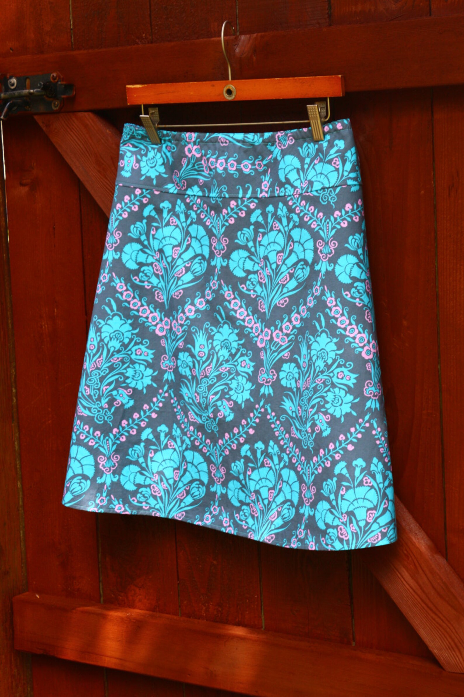 Woman's A Line Skirt Amy Butler Cameo Josephines - Etsy