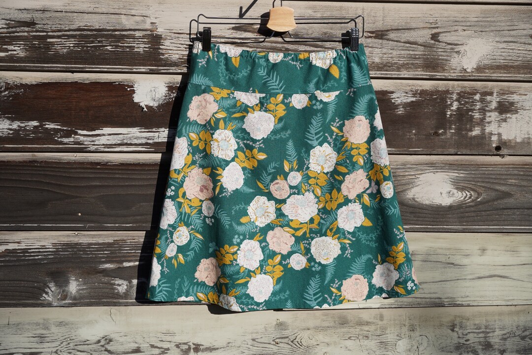 Wildflower Waltz Skirt – Summer Garden Print
