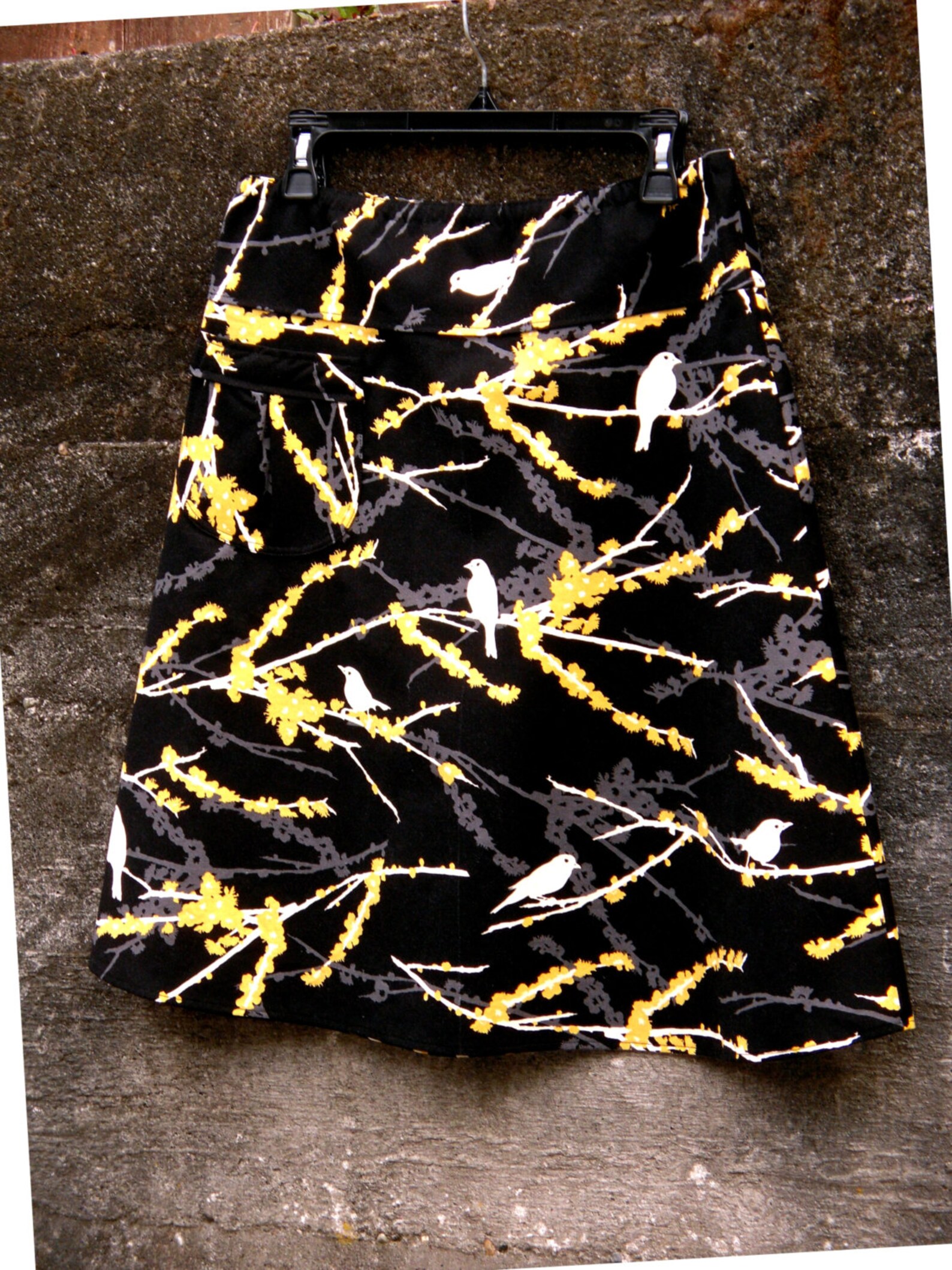 The Parisian Aviary Top with A- line Skirt main image 1