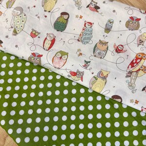 Owl Semi Gathered Skirt, Custom Made, It’s a Hoot, Last One image 4
