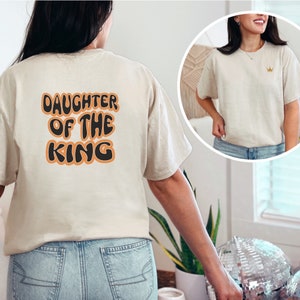 Christian Shirt, Christian Streetwear, Faith-Based Top, Daughter of the King T-Shirt, Christian Apparel