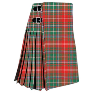 Clan MacDougal Tartan Kilt: 8 Yard, 16 OZ - Custom Made