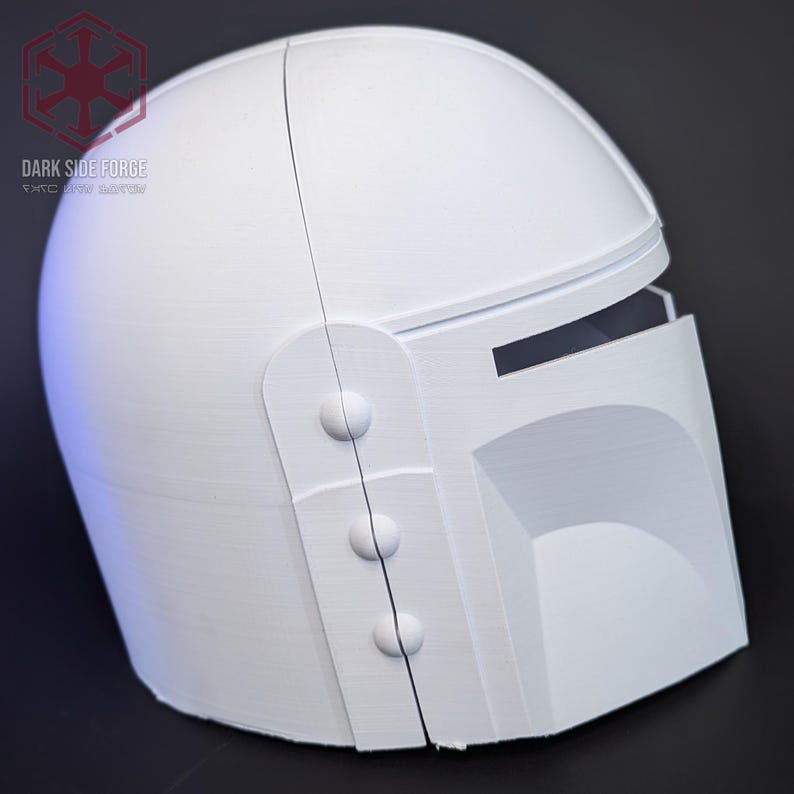 DIY 3D Printed Mandalorian Helmet Kit Star Wars Cosplay Prop Etsy