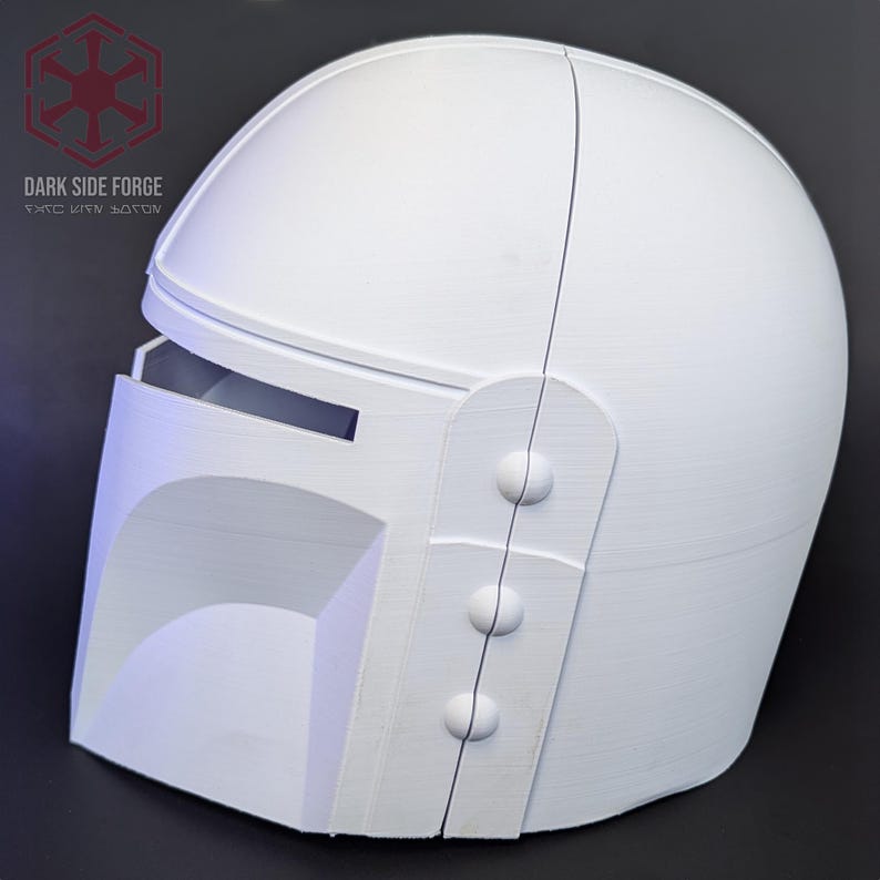 DIY 3D Printed Mandalorian Helmet Kit Star Wars Cosplay Prop Etsy
