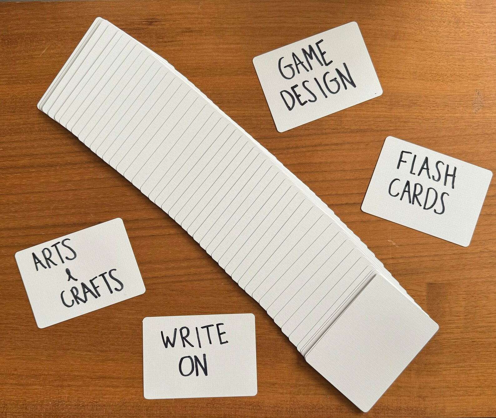 Premium Blank Playing Cards | Double Blank Playing Cards | Flash Cards