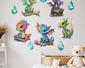 STICKERS MURAUX AUTOCOLLANT Mural D'enfant De Dessin Animé EUR 9,48 - FR