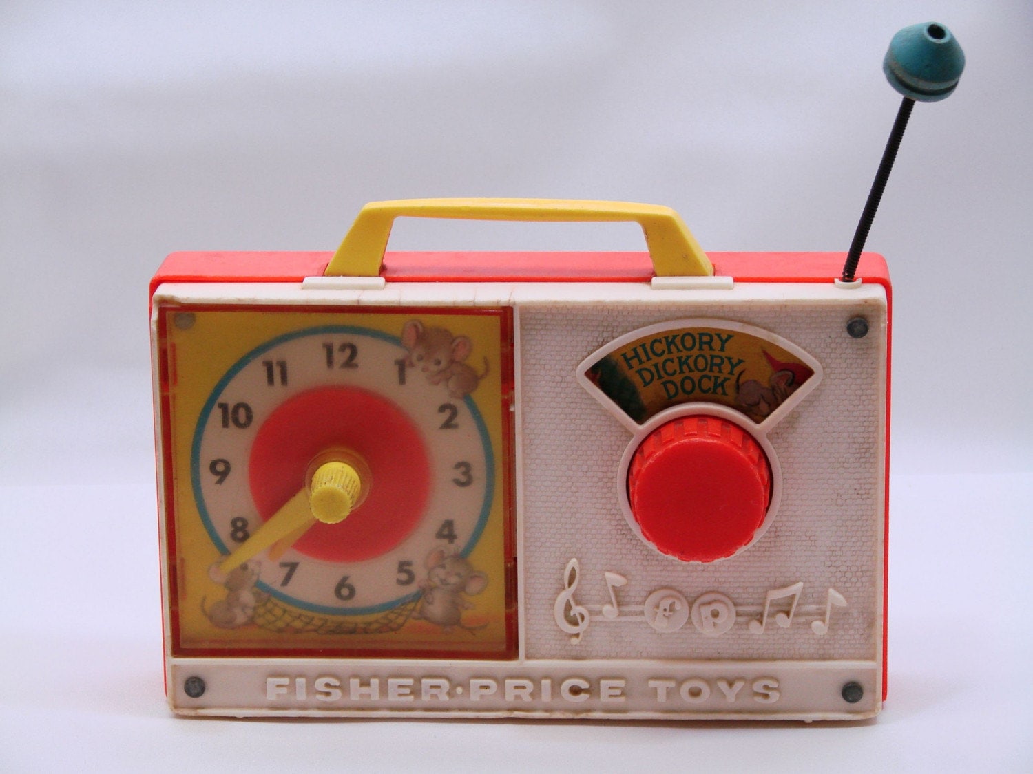 Vintage 1964 Hickory Dickory Dock Clock by Fisher Price Toys Etsy