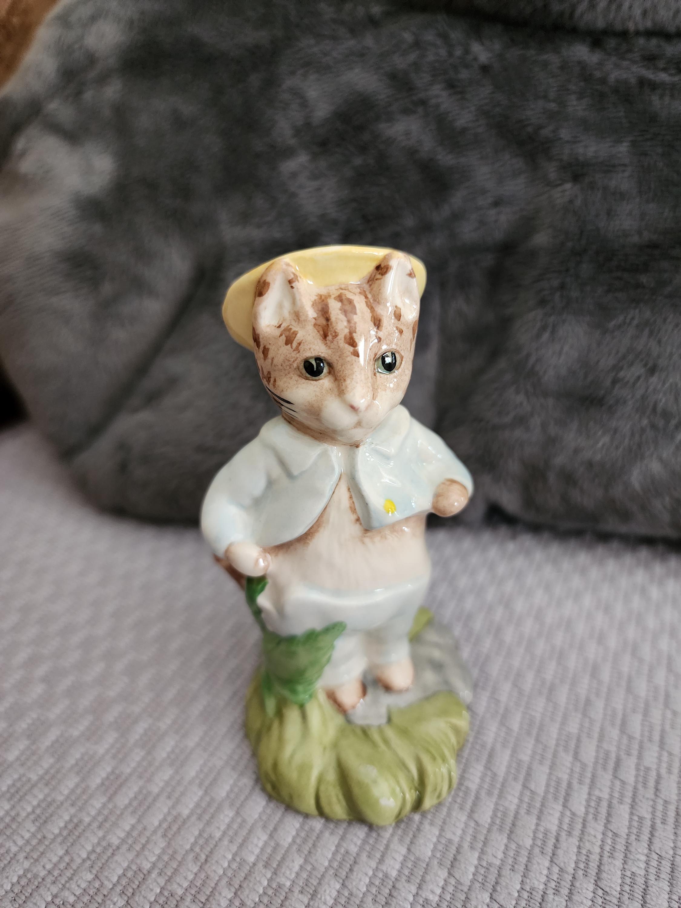 Figurine Tom Kitten Toy Royal Albert Beatrix Potter Figurine Tom