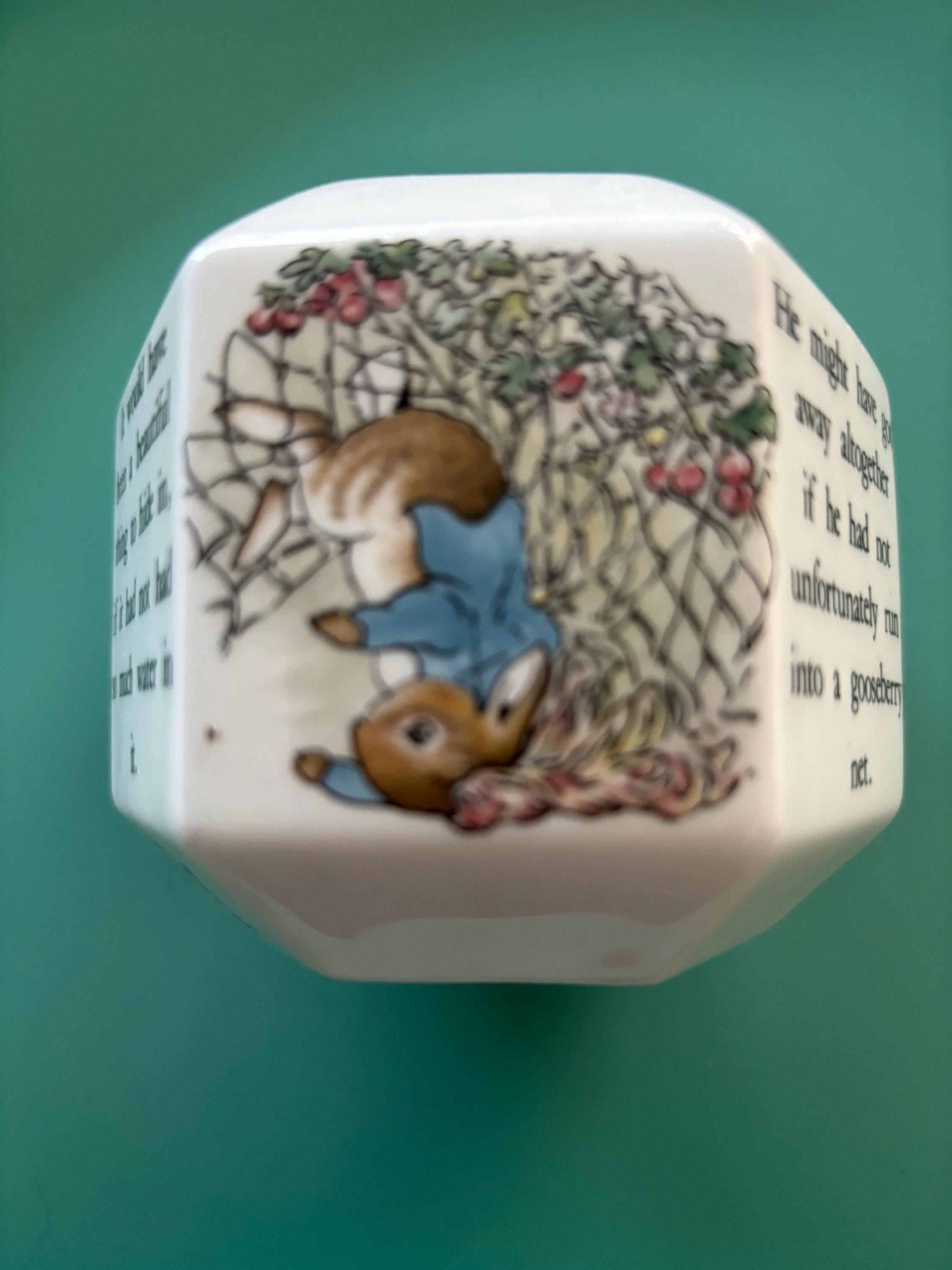 Beatrix Potter Wedgwood Peter Rabbit Coin Bank - Etsy