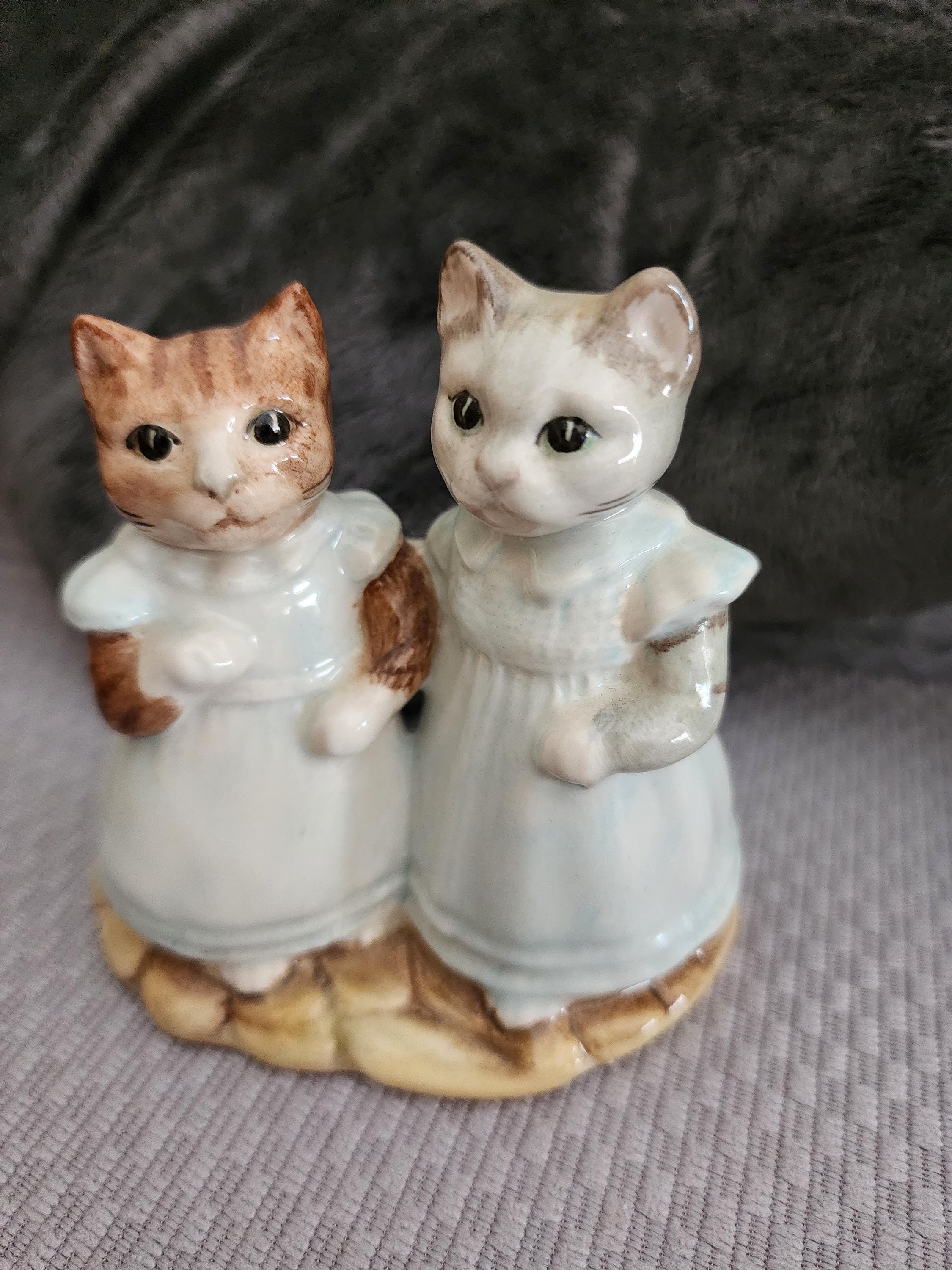 Royal Albert Beatrix Potter Mittens and Moppet Figurine - Etsy Royal Albert Beatrix Potter Mittens and Moppet Figurine - Etsy