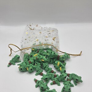 Leguan | 3D-utskriven | Ledad Flexi Bundle | Bedårande poserbara 2,5 cm leguaner | Perfekt skrivbordskompis | Fickkompis | Sensoriskt hjälpmedel bild 5