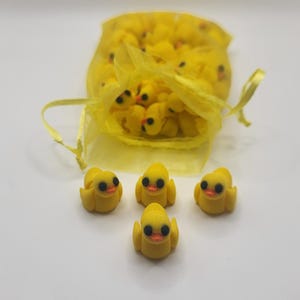 Ducks | 3D Printed | Articulated Flexi Bundle | Adorable Poseable 1 - Inch Duckies|  Perfect Desk Buddy | Pocket Pal | Sensory Aid
