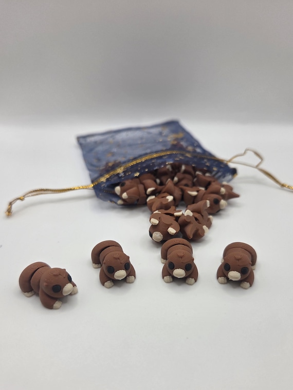 Mole | 3D Printed | Articulated Flexi Bundle | Adorable Poseable 1